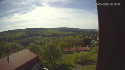 Panorama západ