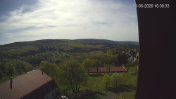 Panorama západ