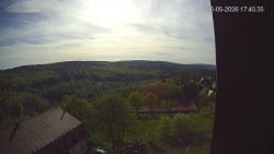 Panorama západ