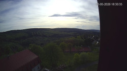 Panorama západ