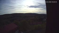 Panorama západ