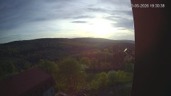 Panorama západ
