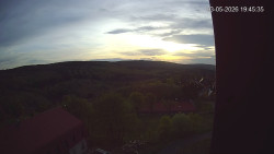 Panorama západ