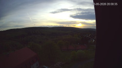 Panorama západ