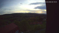 Panorama západ