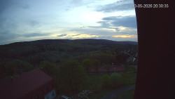 Panorama západ