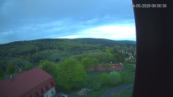 Panorama západ
