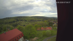 Panorama západ