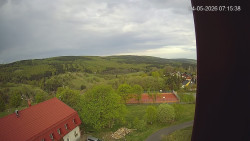 Panorama západ