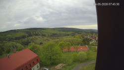 Panorama západ