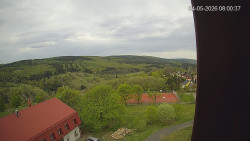 Panorama západ