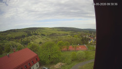 Panorama západ