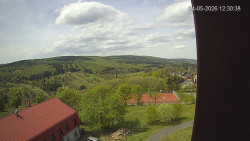 Panorama západ