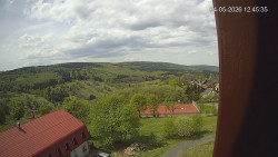 Panorama západ