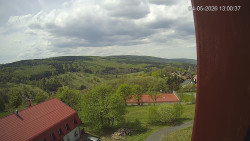 Panorama západ