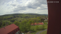 Panorama západ