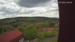 Panorama západ