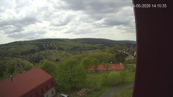 Panorama západ