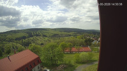 Panorama západ