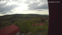 Panorama západ