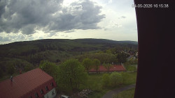 Panorama západ