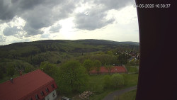 Panorama západ