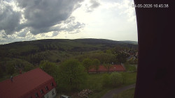 Panorama západ