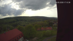 Panorama západ