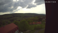 Panorama západ