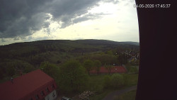 Panorama západ
