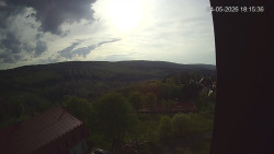 Panorama západ