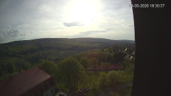 Panorama západ