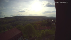 Panorama západ
