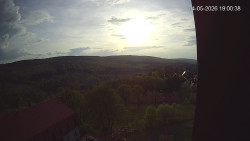 Panorama západ