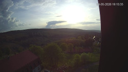 Panorama západ
