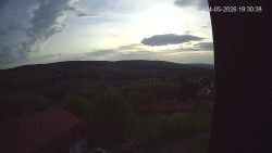 Panorama západ