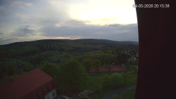 Panorama západ