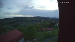 Panorama západ