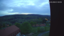 Panorama západ