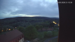 Panorama západ