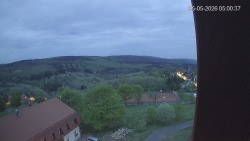 Panorama západ