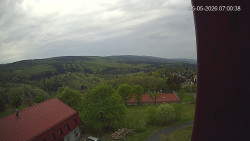 Panorama západ