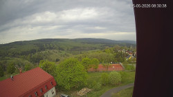 Panorama západ