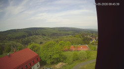 Panorama západ