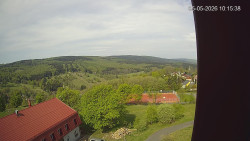 Panorama západ