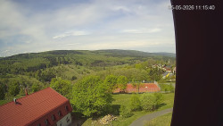 Panorama západ