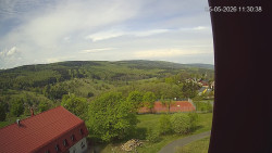 Panorama západ