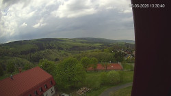 Panorama západ