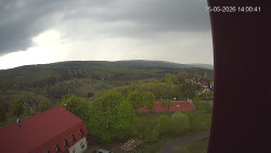Panorama západ