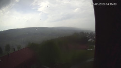 Panorama západ